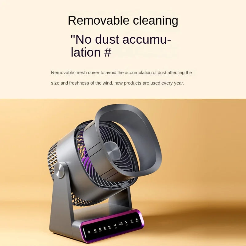 intelligent desktop fan Home electric fan Desktop mini air circulation new products