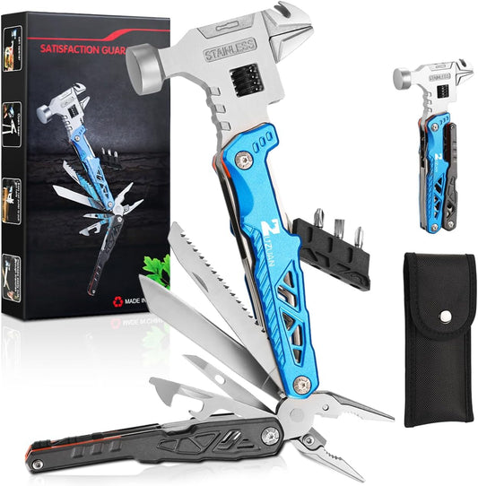 Azone Upgraded 18 in 1 Multitool,Professional Stainless Steel Multitool Pliers