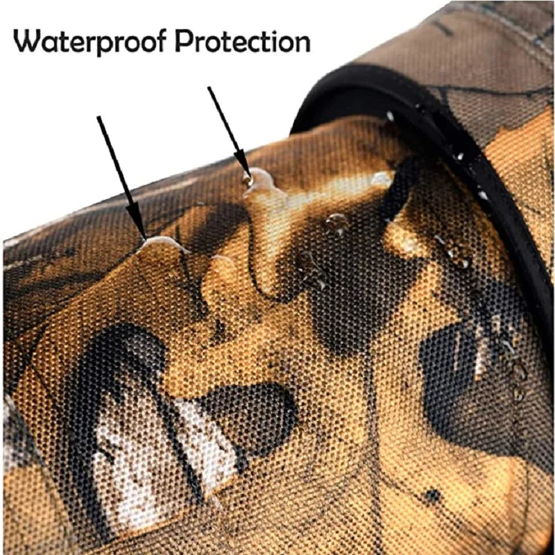 Selens Outdoor waterproof Rubber Cover Protective Case Camera Lens Camouflage Coat Photography Accessories Lens Rrotector