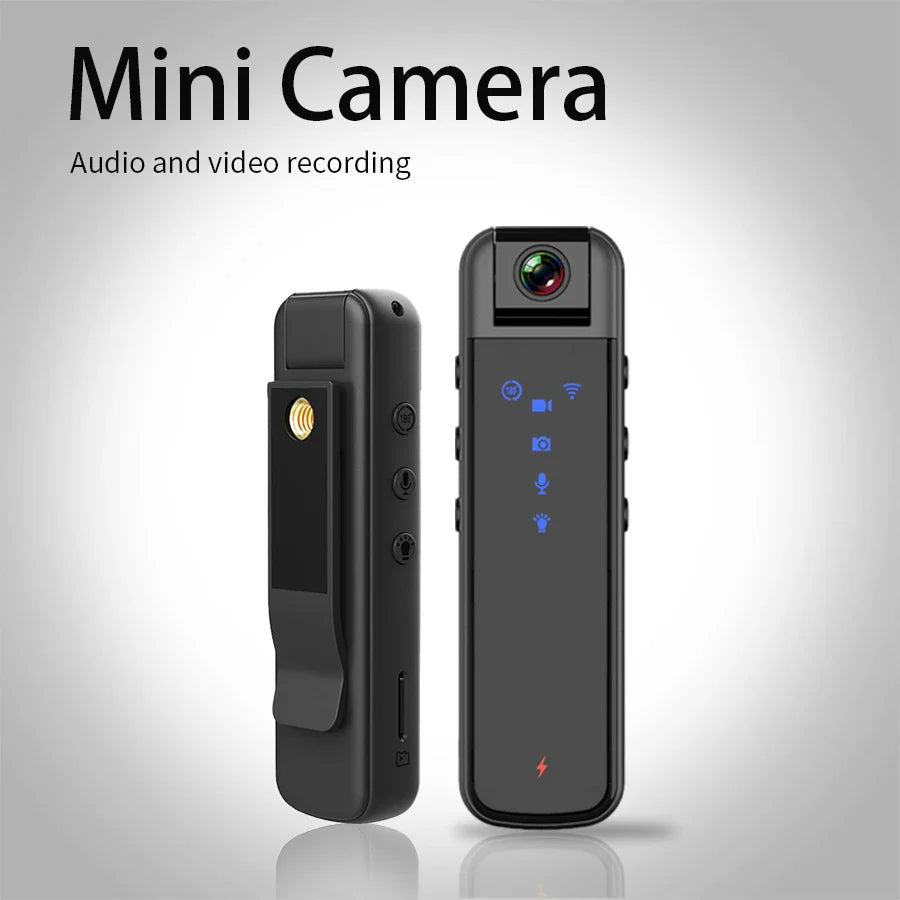 HD1080P Portable thumb camera, WiFi hotspot, mini camera, digital recorder, human body camera, infrared night vision DVR