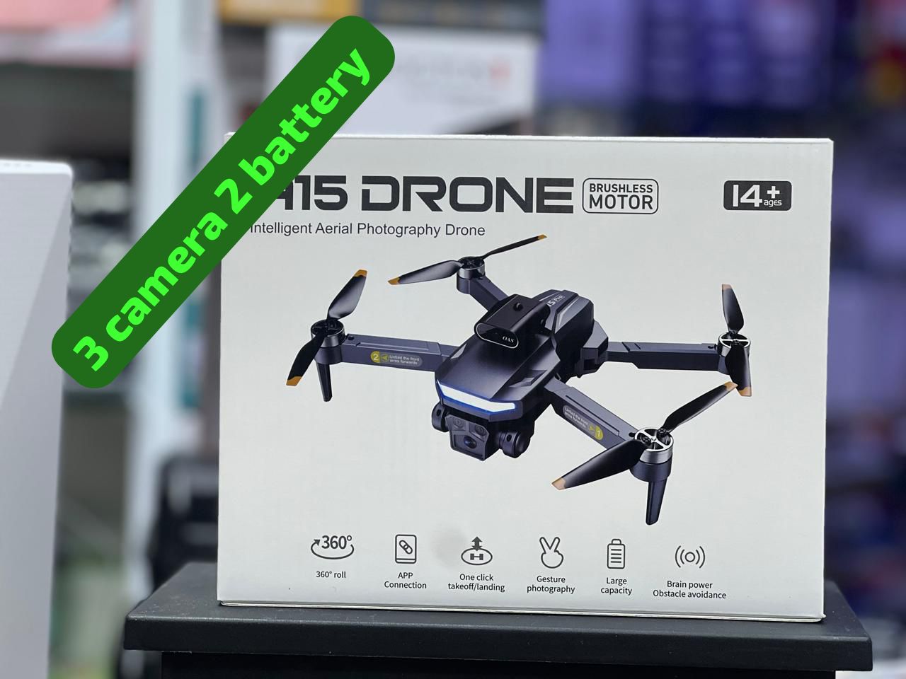 P15 Drone, 3 Camera  Double Battery