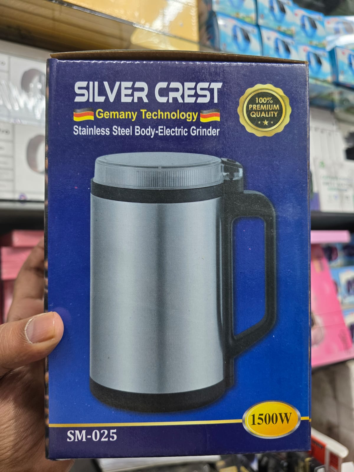 Stainless Steel Electric Mini Grinder