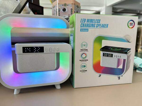 G3mini LED wireless charging speaker