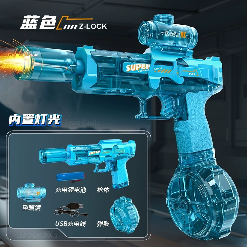 💦🔫 TikTok Trending Firelight Ice Rat Electric Water Gun! ⚡💦