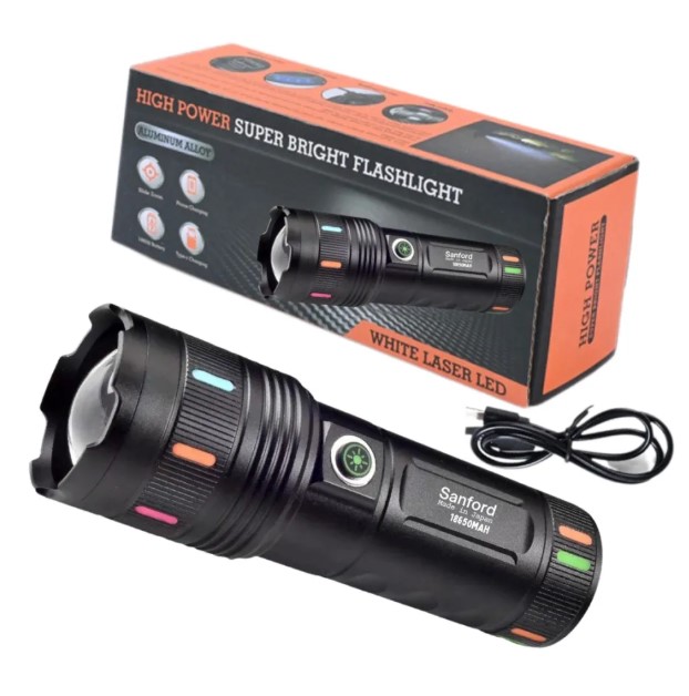 High Power Sanford Super Bright Flashlight