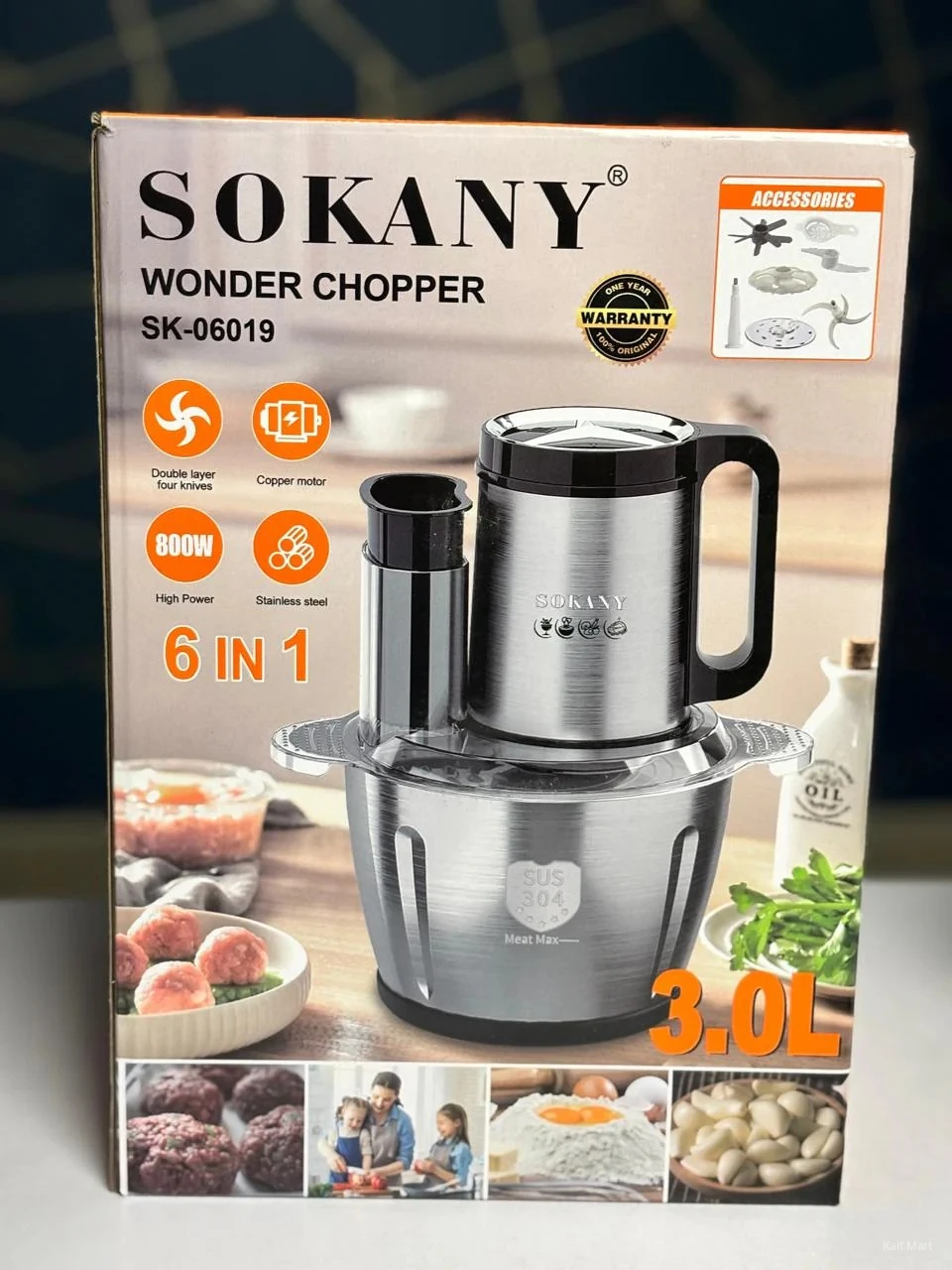 Multi-Purpose Food Processor  Wonder Chopper