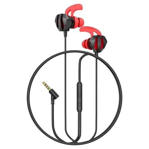 Hoco M105 Sharp 3.5mm Wired Gaming Earphone With Detachable Mic