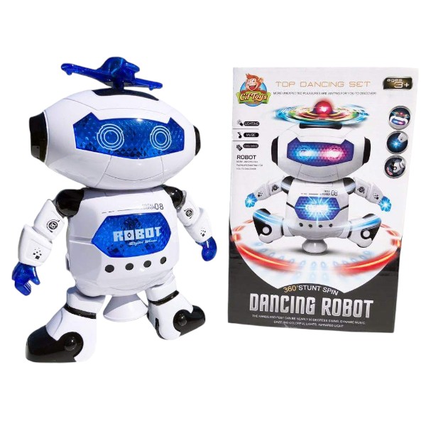 Musical Moving Robot Toy – Smart Robot For Kids