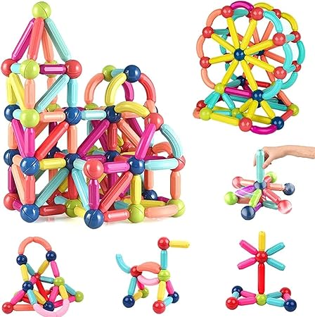 Magnetic Building Blocks Kid Toy Set