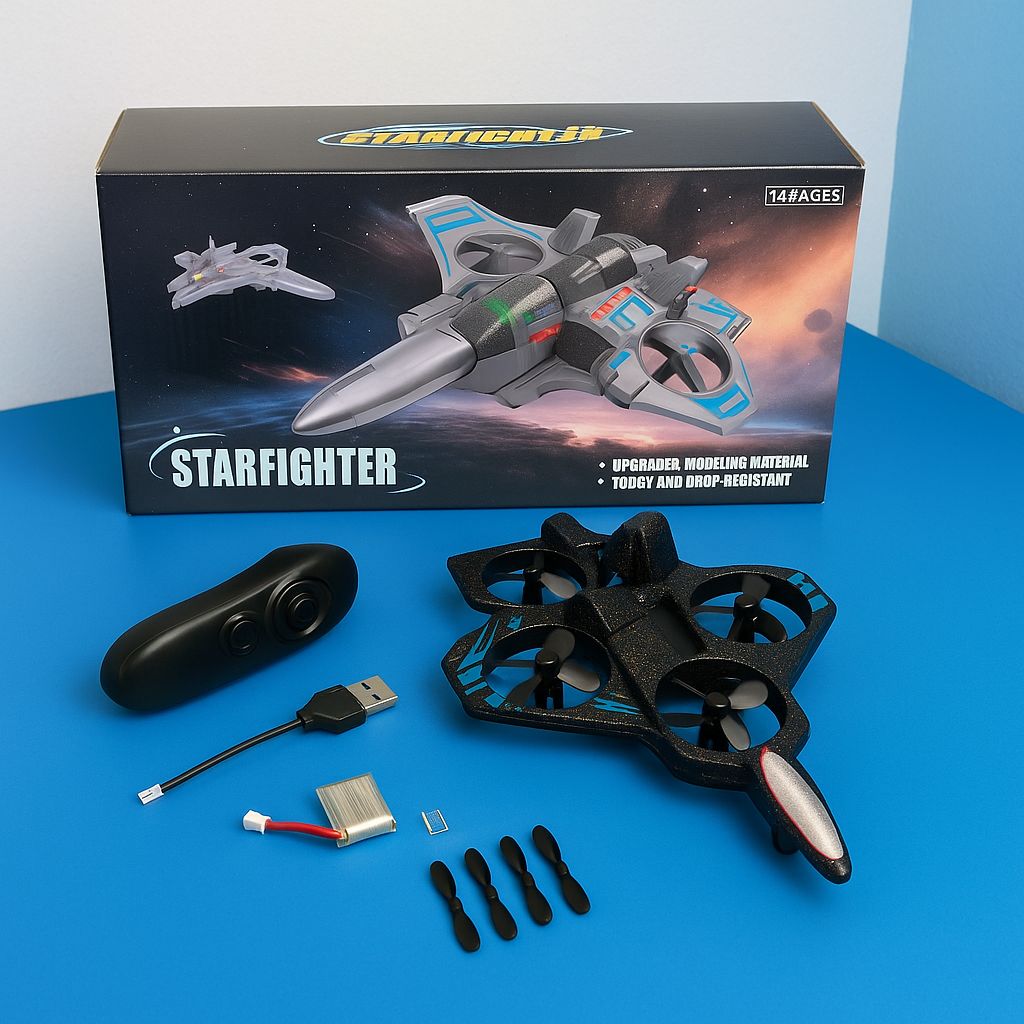 Remote Control Starfighter Drone Plane