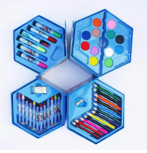 Art Set with Colors Box Pencil Colors