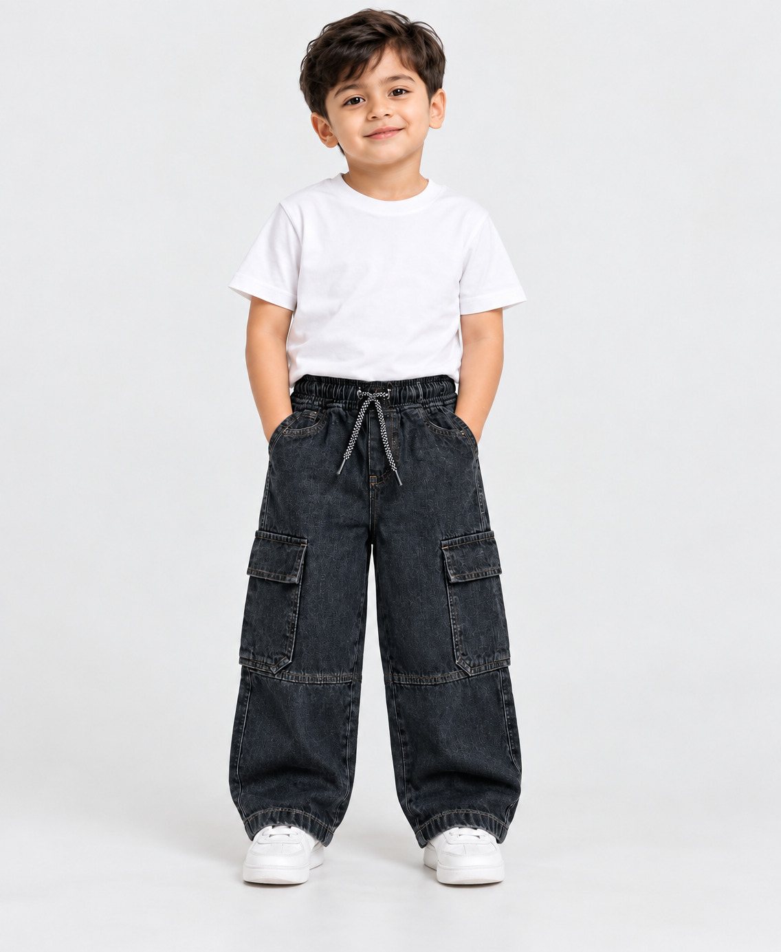 Boys Denim Baggy Pant